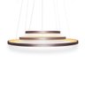Lustre Pendente 3 Anéis 60cm Triarc 3 Arcos 110/220 Moderno Led Integrado - 3