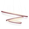 Lustre Pendente 3 Anéis 60cm Triarc 3 Arcos 110/220 Moderno Led Integrado - 5