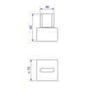 Ver imagem 3 de Acabamento Para Registro de Gaveta Polo 4900.BL33.GD.NO Deca