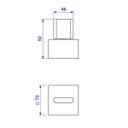 Ver imagem 5 de Acabamento Para Registro de Gaveta Polo 4900.BL33.GD.NO Deca