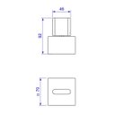Ver imagem 2 de Acabamento Para Registro de Gaveta Polo 4900.BL33.GD.NO Deca
