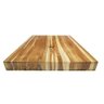 Cuba de Apoio Quadrada Madeira Maciça - Madeira Teca - 2