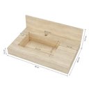 Ver imagem 5 de Conjunto para Banheiro com Espelheira e Cuba de Porcelanato 60cm Fly Yescasa Wood