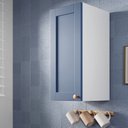 Ver imagem 1 de Armário Aéreo Planejado 1 Porta 30cm Arizona CabeCasa MadeiraOriginals Azul/Branco