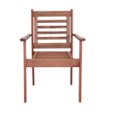 Ver imagem 6 de Conjunto Mesa e 6 Cadeiras Madeira Munik Furo para Ombrelone