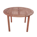 Ver imagem 3 de Conjunto Mesa e 6 Cadeiras Madeira Munik Furo para Ombrelone