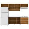 Cozinha Completa Bartira Amazonita com 7 Portas 1 Gaveta e 4 Prateleiras - 4