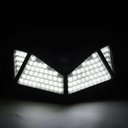 Ver imagem 7 de Luminaria Solar Arandela Kit 10 Uni 100 Leds Iluminaçao Rua Casa Parede Segurança Resistente Ab.midi