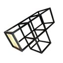 Ver imagem 3 de Nicho de Parede Estilo Industrial Ferro e Madeira Modelo 04