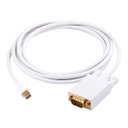 Ver imagem 1 de Cabo Mini Displayport Macho X Vga Branco 1,80 Metros