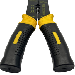 Alicate Cravar Terminais 8" Crimpar Prensa Descascador Fios Multiuso 200mm - 4
