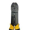 Ver imagem 3 de Alicate Cravar Terminais 8" Crimpar Prensa Descascador Fios Multiuso 200mm