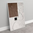 Ver imagem 4 de Quadro Decorativo Formas Suaves Abstratas