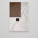 Ver imagem 3 de Quadro Decorativo Formas Suaves Abstratas