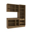 Ver imagem 5 de Armário de Cozinha Compacta 100% Mdf 192cm Nogueira/verde Celeste Kappesberg