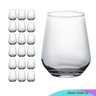 Conjunto 18 Copos 420 ml Miami Colorido Cinza Glamour - 2