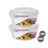 Conjunto 2 Potes Redondo 400 ml Marmita Fit 4 Travas - 2