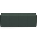 Ver imagem 2 de Kit Cabeceira Cama Box King 195cm com Calçadeira Roma W01 Suede Verde Musgo - Lyam Lyam Decor