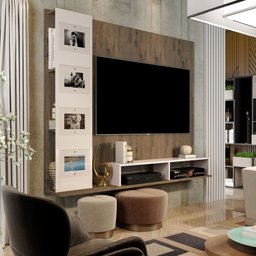 Painel Suspenso para Tvs até 50 Polegadas Germai Estrela - 1