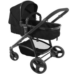 Carrinho VIP Para bebê Até 15Kg Preto - Voyage - 2