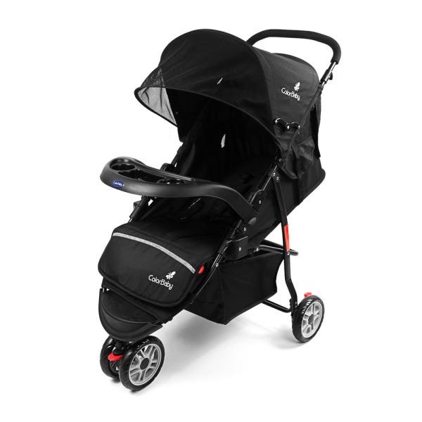 Carrinho Triciclo Safety + bebê Conforto Safety Color Baby - 3