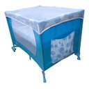 Ver imagem 1 de Berço Cercado Portátil Azul Eco com Mosquiteiro