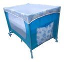 Ver imagem 1 de Berço Cercado Portátil Azul Eco com Mosquiteiro