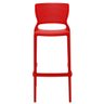 Cadeira Tramontina Safira Alta Bar em Polipropileno e Fibra de Vidro Vermelho 92138040 - 5
