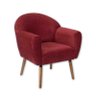 Poltrona Imperatriz Bordô 1030 Sonhos Estofados - 1