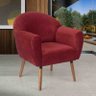 Poltrona Imperatriz Bordô 1030 Sonhos Estofados - 3