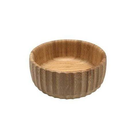 Bowl Canelado de Bambu 15x6cm