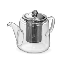 Bule de Chá Vidro Borossilicato com Infusor Inox - 1