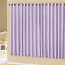 Cortina Vilage - 2,00 larg. x 1,70 alt. Tafetá amassado - Lilás - 1