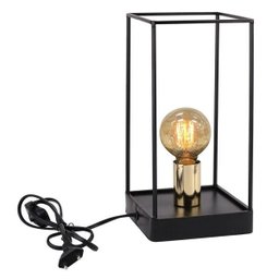 Luminária Abajur de Metal Preto - 1