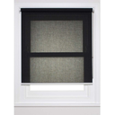 Ver imagem 2 de Cortina Persiana Rolô Tela Solar 3% Arelle Decor 0,40 larg X 1,20 alt:Preto