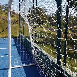 Par Rede Gol Futsal Futebol de Salão Fio 4mm Proteção U.v. - 5