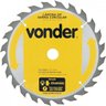 Lâmina de serra circular com dentes de metal duro/vídea 350 mm x 30 mm 24 dentes Vonder - 1