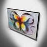 Quadro De Pintura Borboleta 60X105Cm-1088 - 3