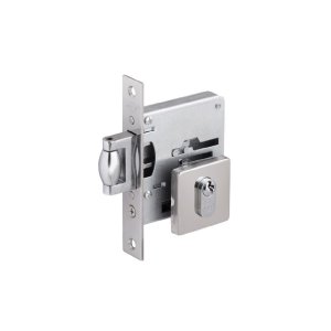 Fechadura Rolete Pivotante Externa Imab 2791 Quadrada Inox Escovado