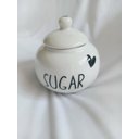 Ver imagem 2 de Açucareiro de Porcelana Bolinha Sugar Coração