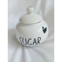 Ver imagem 4 de Açucareiro de Porcelana Bolinha Sugar Coração