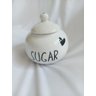 Açucareiro de Porcelana Bolinha Sugar Coração - 6