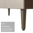 Ver mais imagens de Armário de Cozinha Compacta 235cm Rustic/crema Gourmet Madesa Xb03 Rustic/crema