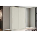 Ver imagem 1 de Modulado de Quarto Guarda Roupa Seletto MC10 C- 2 Portas de Correr e 3 Gavetas Areia - Henn