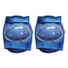 Kit Proteção Capacete Joelheiras Cotoveleiras Azul - DmToys 6152 - 3