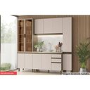 Ver imagem 1 de Cozinha Modulada Connect 4 Peças 1 Aéreo + Balcão + 2 Paneleiros C5p97 Duna2 Aéreos + 1 Balcão