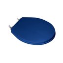 Ver imagem 3 de Assento Sanitário Poliéster para Louça Ravena (deca) Aço (reb. Oculto) Azul