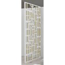 Ver imagem 2 de Painel Vazado Divisória Mdf Napoli Branco - 0,90x2,20m