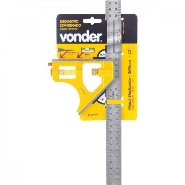 Esquadro combinado 12" Vonder - 2