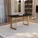 Ver mais imagens de Conjunto Sala de Jantar Elisa em Madeira Maciça 6 Cadeiras Linho Fendi